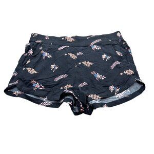 Express Womens Floral Patterned Rayon Shorts Size S